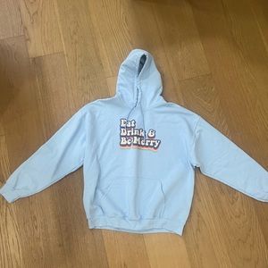 EAT, DRINK & BE MERRY - UNISEX SOFT BLEND HOODIE